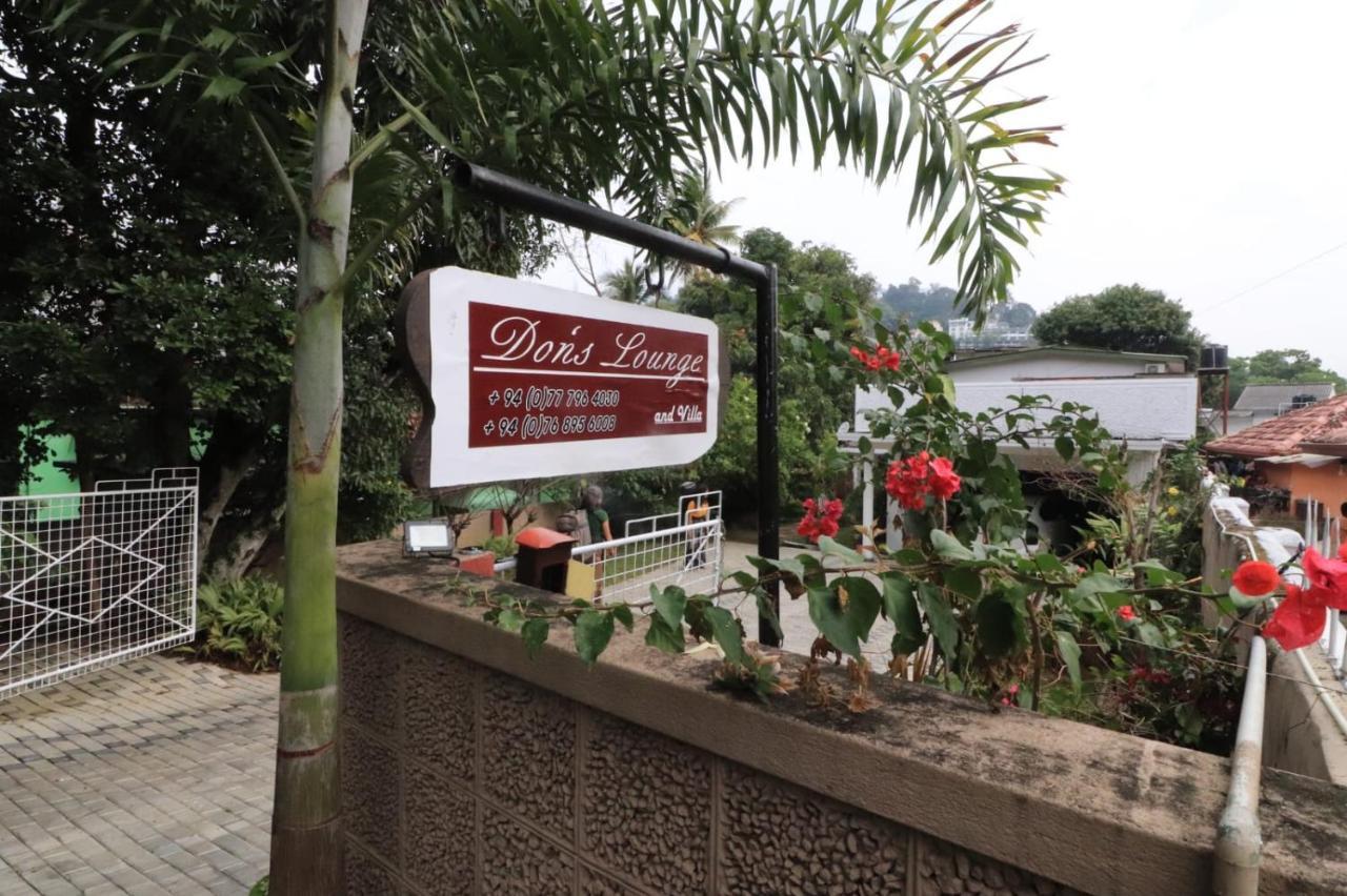 Don'S Lounge & Villa Kandy Kültér fotó